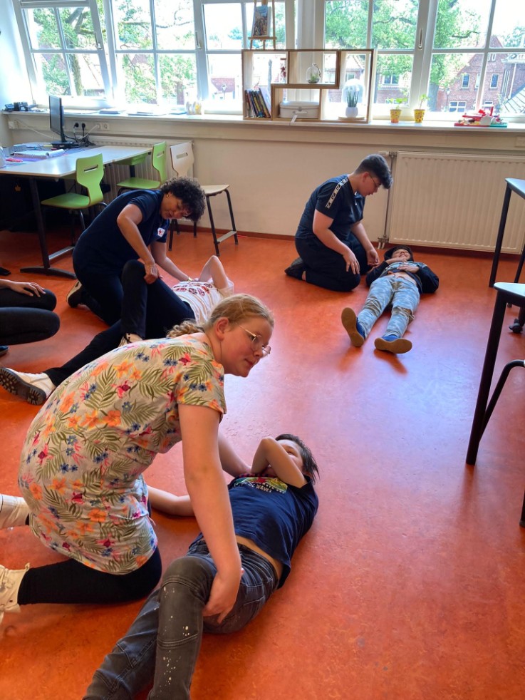 EHBO cursus van het Rode Kruis